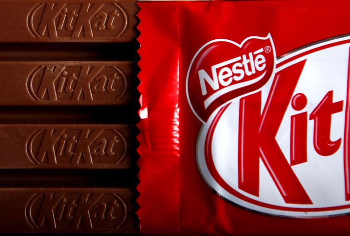 Nestlé framleiðir meðal annars KitKat.