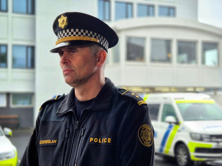 Kristján Helgi Þráinsson aðstoðaryfirlögregluþjónn.