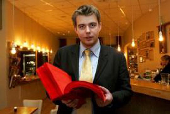Borgar Þór Einarsson, formaður Sambands ungra sjálfstæðismanna.