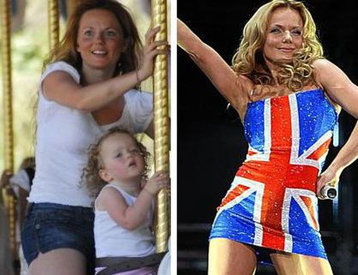 Geri Halliwell og Bluebell Madonna
