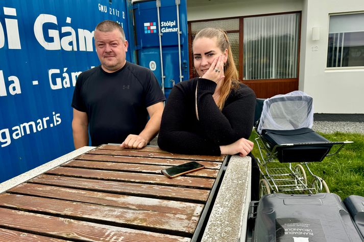 Sölvi og Linda horfa til þess að flytja aftur til Grindavíkur.