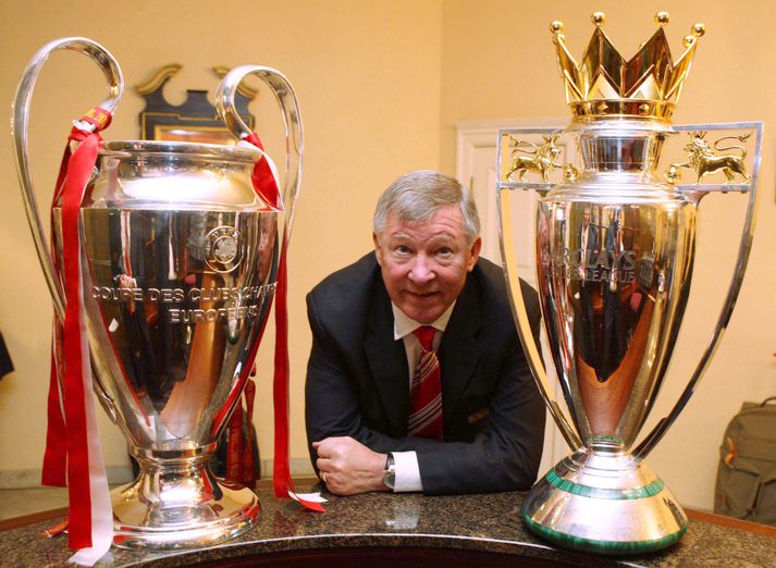 Sir Alex Ferguson stýrði Manchester United á árunum 1986-2013. Á þeim tíma vann liðið 38 titla.