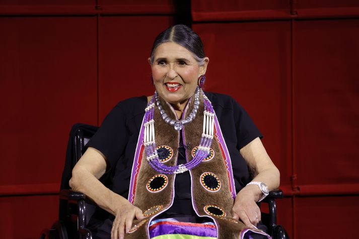 Sacheen Littlefeather lést fyrr á þessu ári.