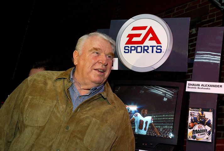 John Madden var tölvuleiksins vinsæla, Madden NFL Football.