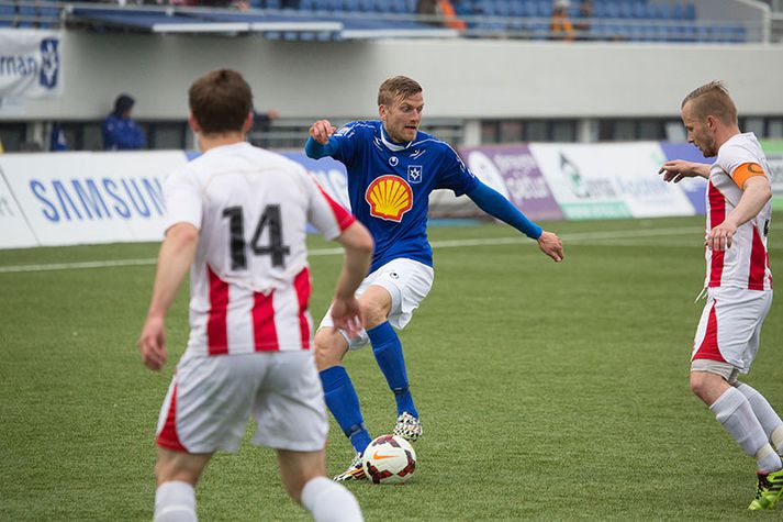 Garðar Jóhannsson á ferðinni í kvöld.