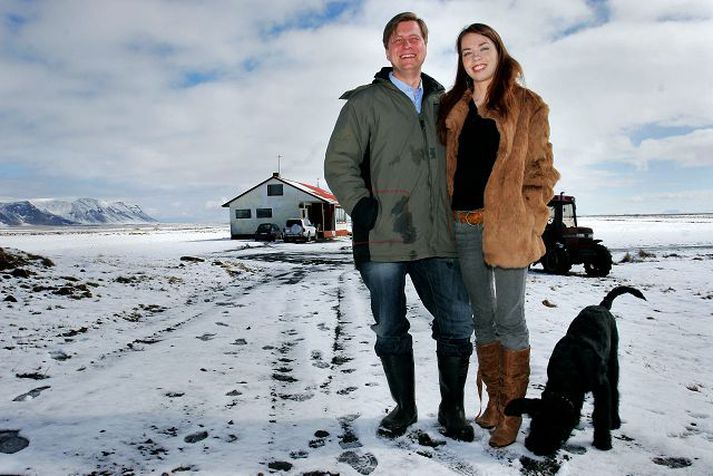 Eyþór og Dagmar eiga bóndabæinn Hreiðuborg og nýverið bættist við stór eign í Þingholtsstræti.