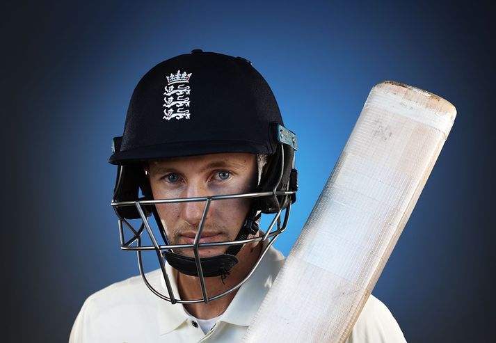 Joe Root, fyrirliði enska landsliðsins.