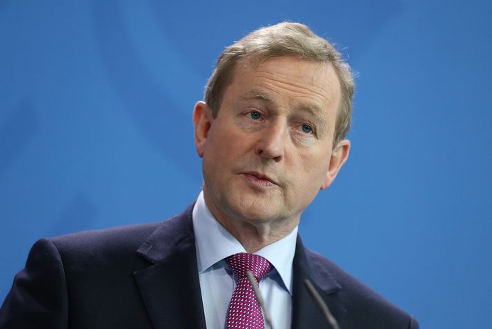 Enda Kenny, fráfarandi forsætisráðherra Írlands.