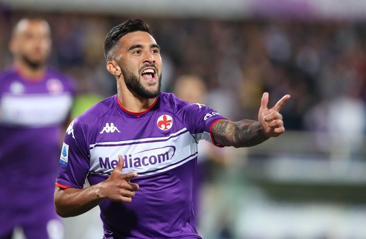 Nicolas Gonzalez kom Fiorentina yfir.