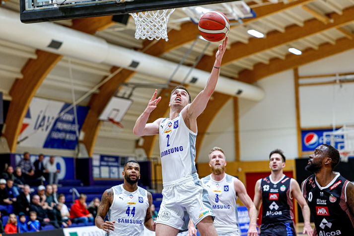 Stjarnan Höttur. Subwaydeild karla vetur 2023 körfubolti KKÍ. Dagur Kár Jónsson
