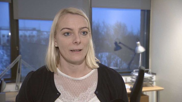 Kristín Björg Ólafsdóttir, sérfræðingur um veðurfar á Veðurstofu Íslands.