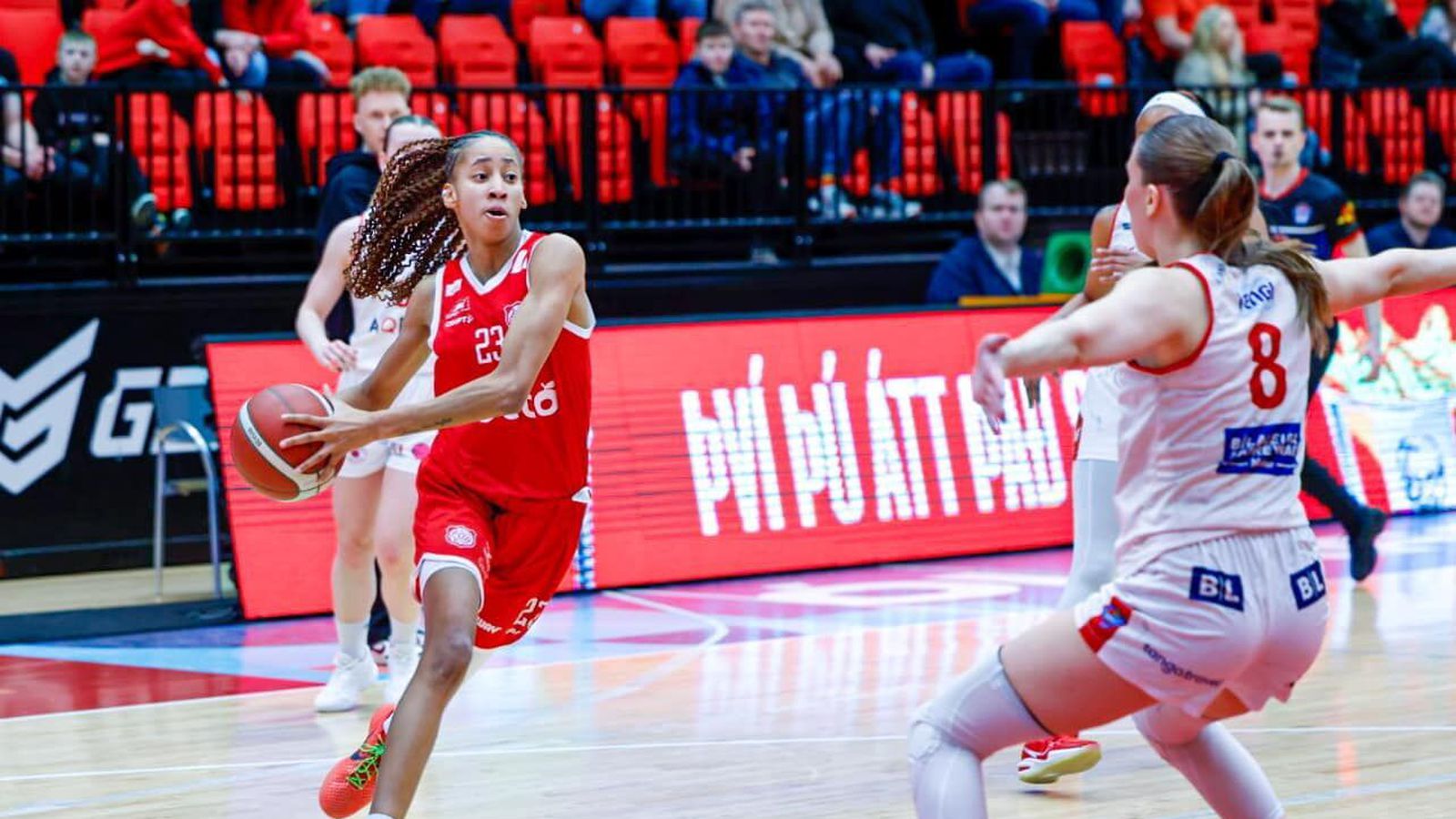 „Í kvöld varð ég að stíga að­eins upp“