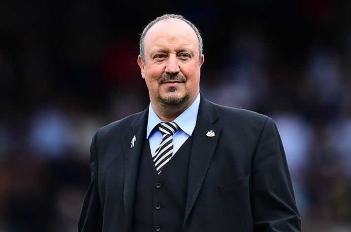 Rafa Benitez er hann var með Newcastle.