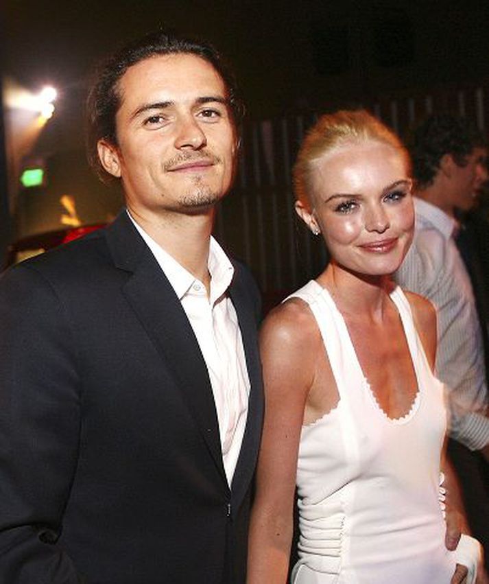 Á lausu Ekki hélt ástin lengur hjá Orlando Bloom og Kate Bosworth en eftir fjögurra ára samband eru þau nú hætt saman.