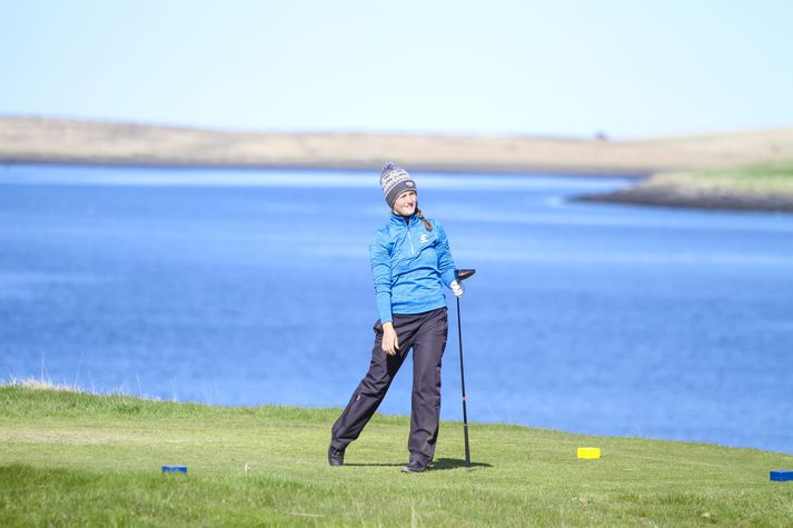 Guðrún Brá Björgvinsdóttir er með forystuna í Mosfellsbæ.