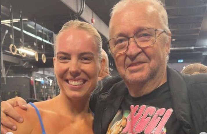 Guðbjörg Valdimarsdóttir ætlar sér að endurheimta Íslandsmeistaratitilnn og hún fær góðan stuðning úr stúkunni.