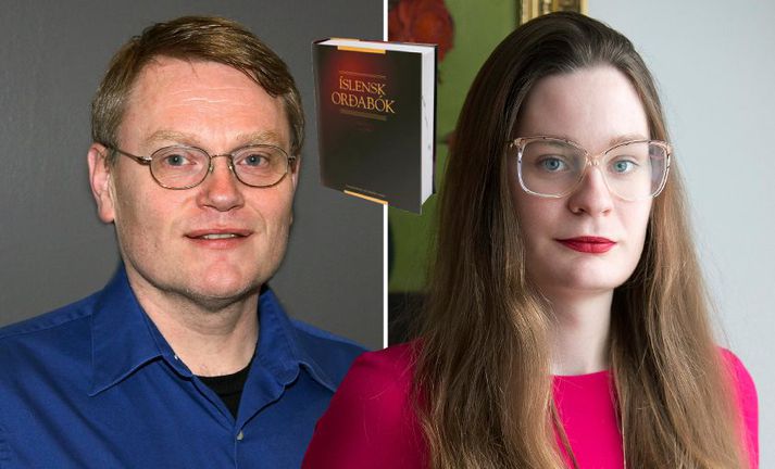 Einar og Ugla. Lögmaðurinn telur kynbreytingu betra orð en kynskiptingu en Uglu veltir því fyrir sér af hverju Einar vill skipta sér af því hvaða orð transfólk vilji nota um sig.