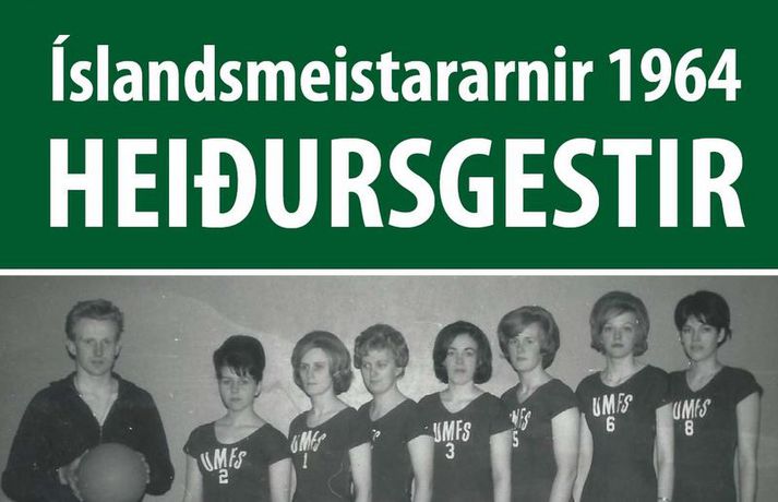 Fréttin um Íslandsmeistarana frá 1964.