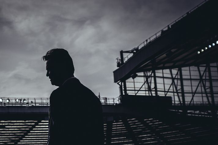 Louis van Gaal, knattspyrnustjóri Manchester United, væri kannski til í að spila einn leik í Hollandi.
