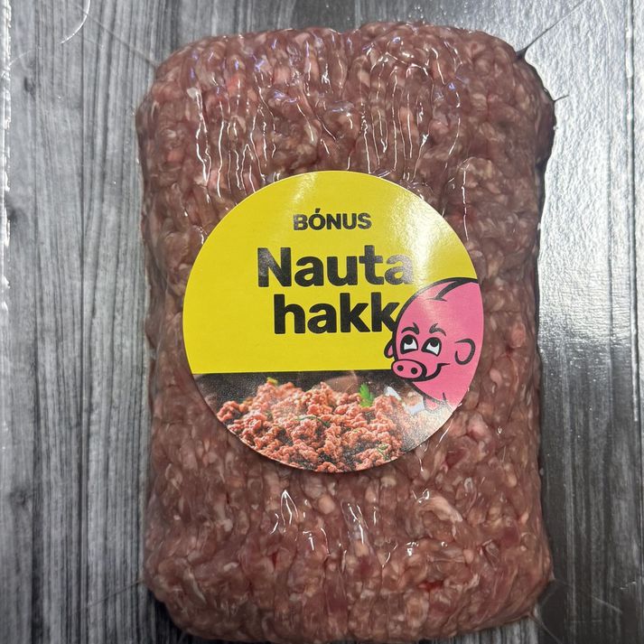 Þeir sem hafa fest kaup á hakkinu ættu ekki að borða það.