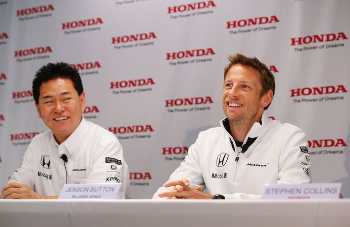 Yasuhisa Arai og Jenson Button. Það þurfa ekki allir að vera sammála um ágæti vélarinnar.