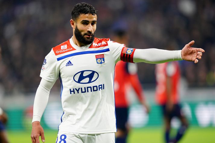 Fekir í leik með Lyon.