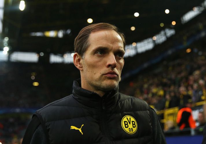 Tuchel og aðrir Dortmund-menn eru ekki sáttur með framkomu UEFA.
