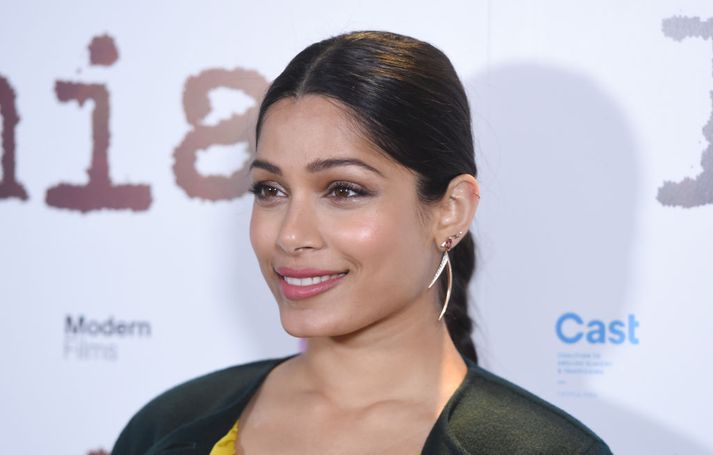 Freida Pinto varð heimsfræg þegar hún fór með eitt aðalhlutverkið í verðlaunamyndinni Slumdog Millionaire.