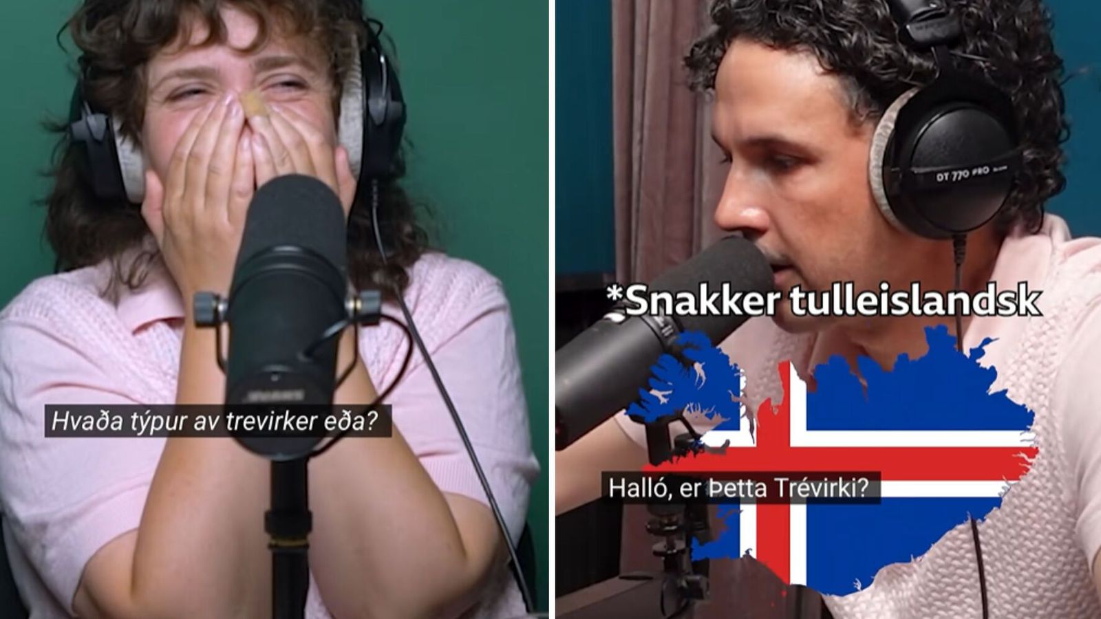 Norð­menn gerðu símaat í Tré­virki: „Ég er ingen kúnna um þetta“