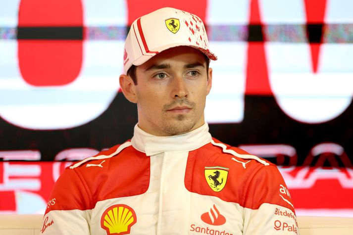 Charles Leclerc, ökumaður Formúlu 1 liðs Ferrari