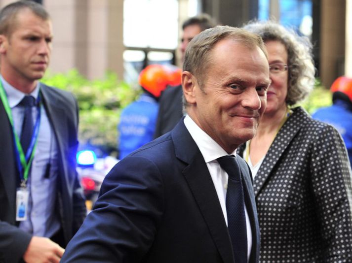 Donald Tusk tók við embætti forsætisráðherra Póllands árið 2007.