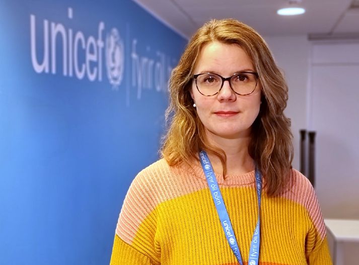 Birna Þórarinsdóttir, framkvæmdastjóri UNICEF á Íslandi, segir nauðsynlegt að bregðast við stöðunni. 