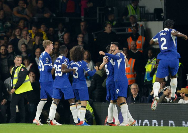 Chelsea vann góðan sigur í dag.