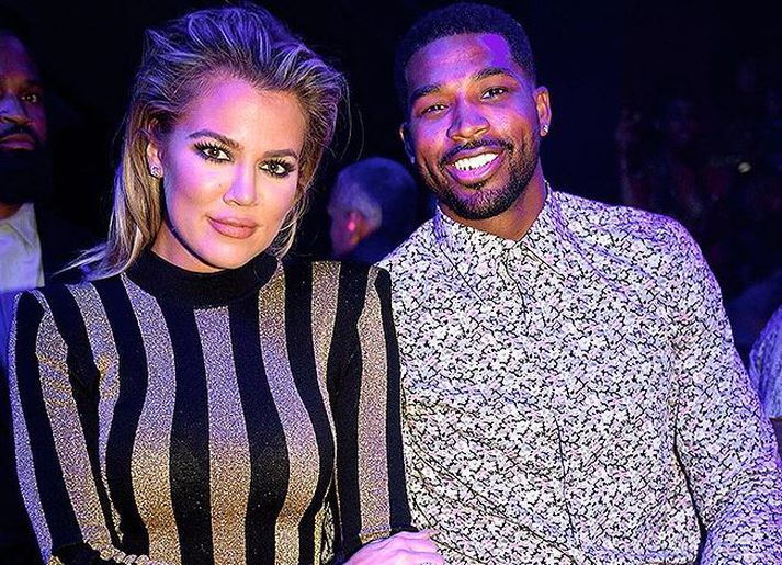 Khloe og Tristan á góðri stundu.