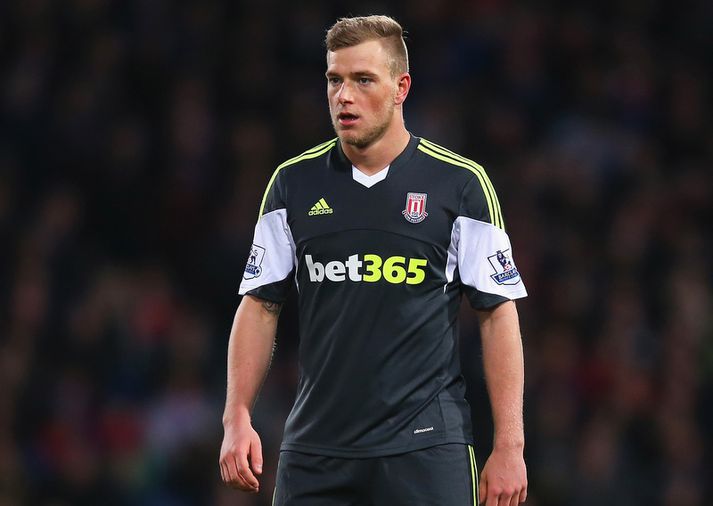 Guidetti í leik með Stoke fyrr í mánuðinum.