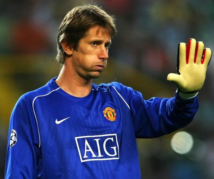 Edwin van der Sar er orðinn 39 ára.