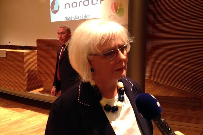 Jóhanna Sigurðardóttir forsætisráðherra.