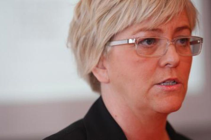 Birna Einarsdóttir segir starfsfólk mjög ánægt hjá bankanum.