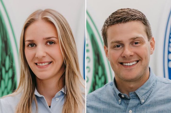 Helga Kristín Gunnlaugsdóttir og Kristján Helgi Olsen Ævarsson.