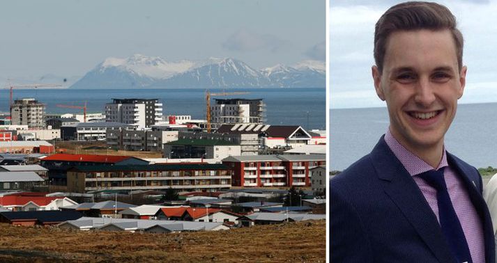 Ásgeir Elvar stökk á tækifærið og sótti um bæjarstjórastarfið.