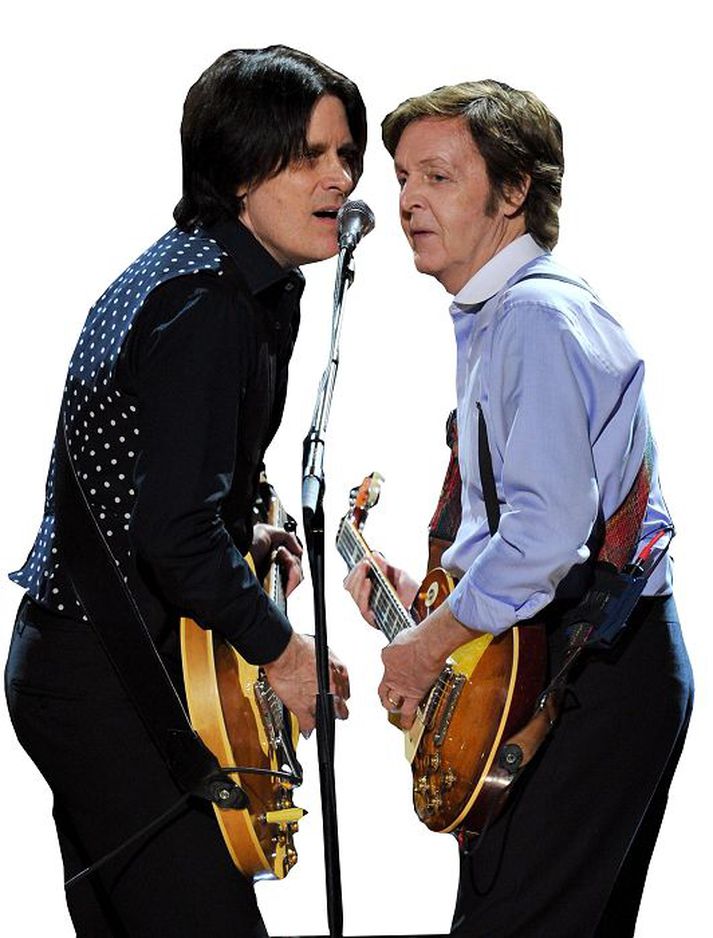 Rusty Anderson og Sir Paul McCartney