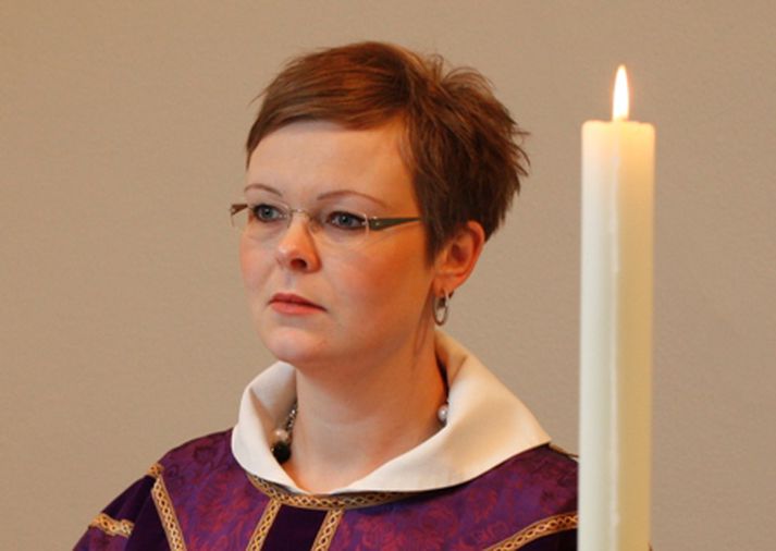Hildur Eir Bolladóttir verður að öllum líkindum prestur á Akureyri. Mynd/ Stefán.