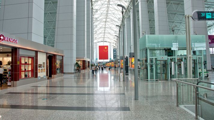 Guangzhou Baiyun, alþjóðlegi flugvöllurinn í Kína.