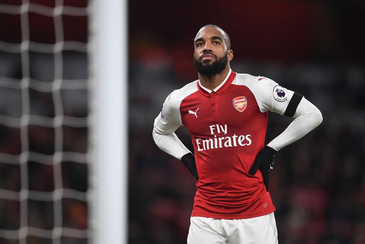 Alexandre Lacazette er meiddur í nára.