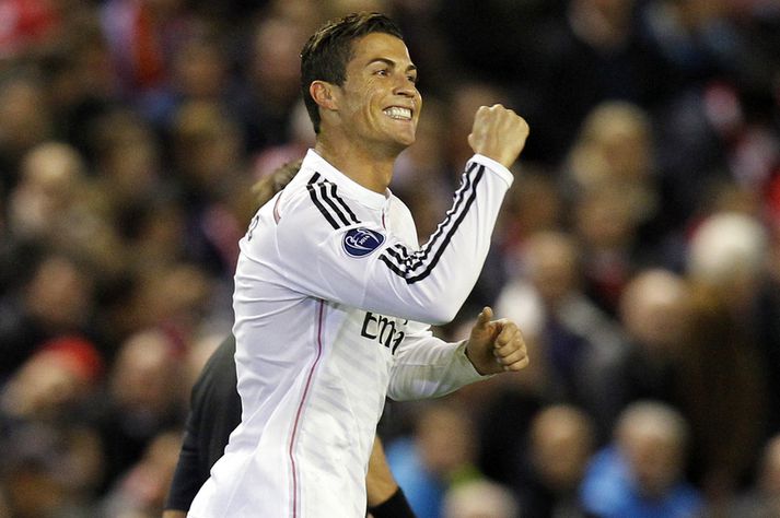 Cristiano Ronaldo skoraði ekki í fimm tilraunum með United í ensku úrvalsdeildinni.