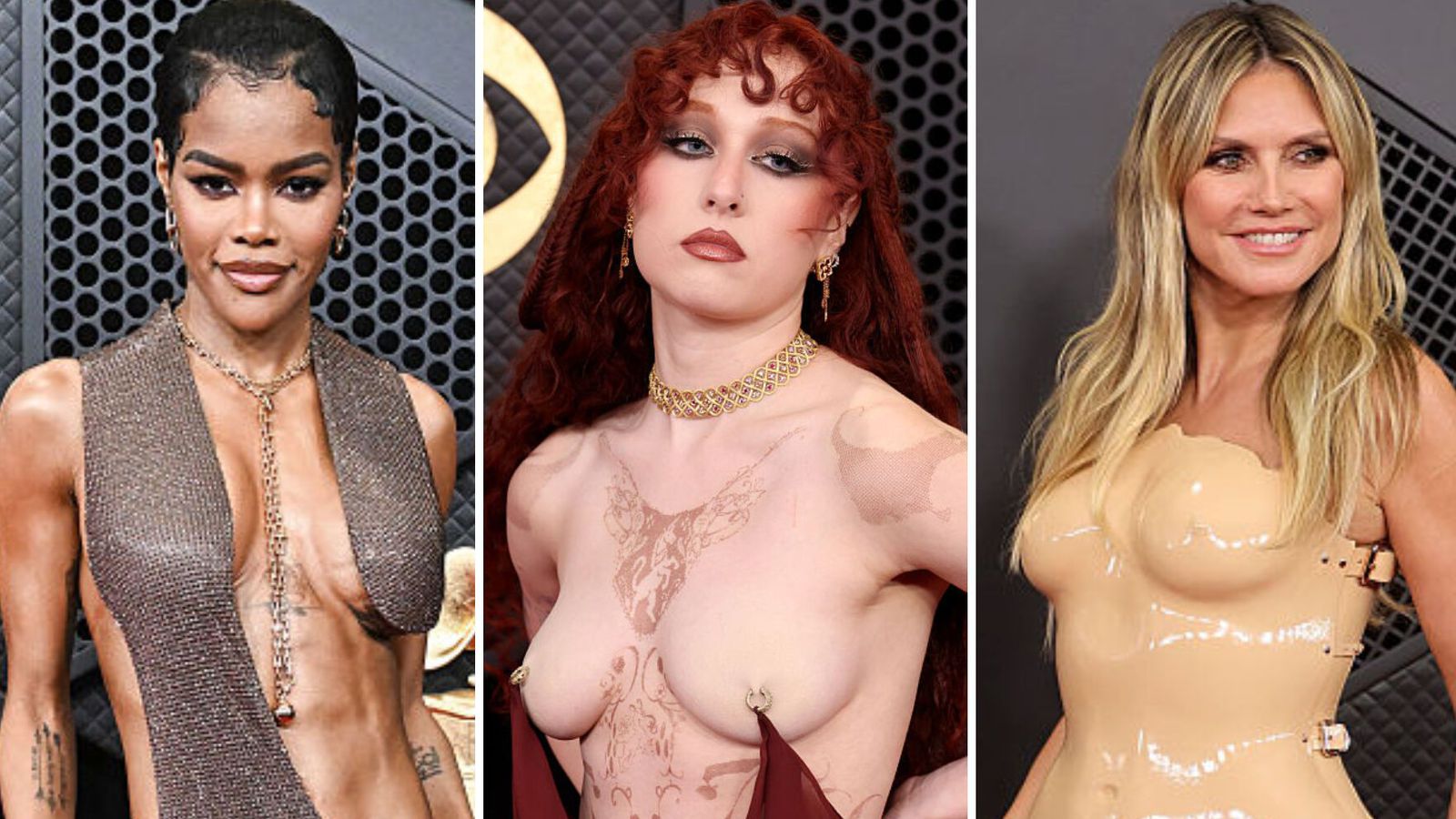 Tútturnar úti á Grammy-hátíðinni