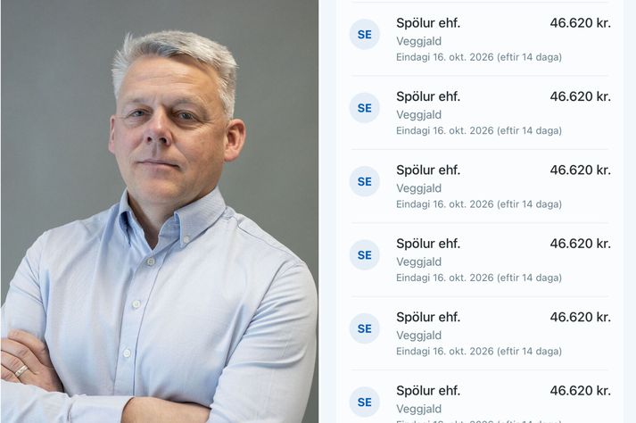 Vegagerðin segir að um villu sé að ræða. Hjalti Þór Vignisson, sveitarstjóri í Hornafirði sem sést hér á mynd, hyggst ræða við Vegagerðina um málið.