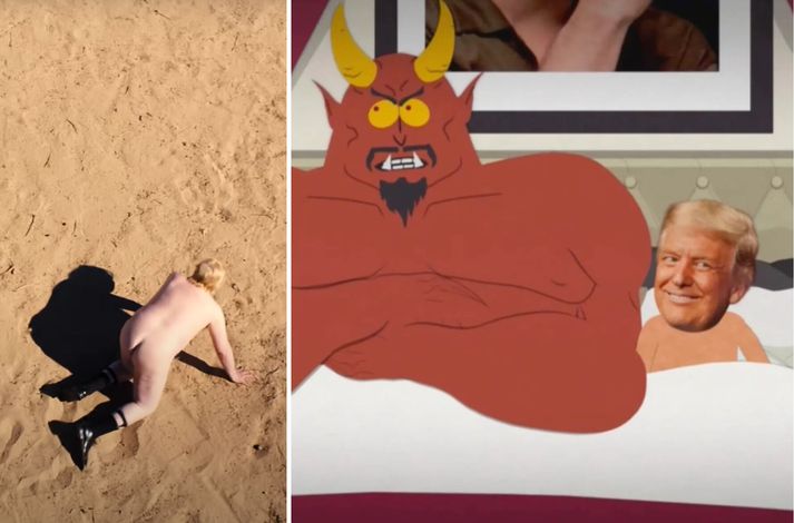 South Park eru óhræddir við að ögra forsetanum og fylgjendum hans í nýjasta þættinum.
