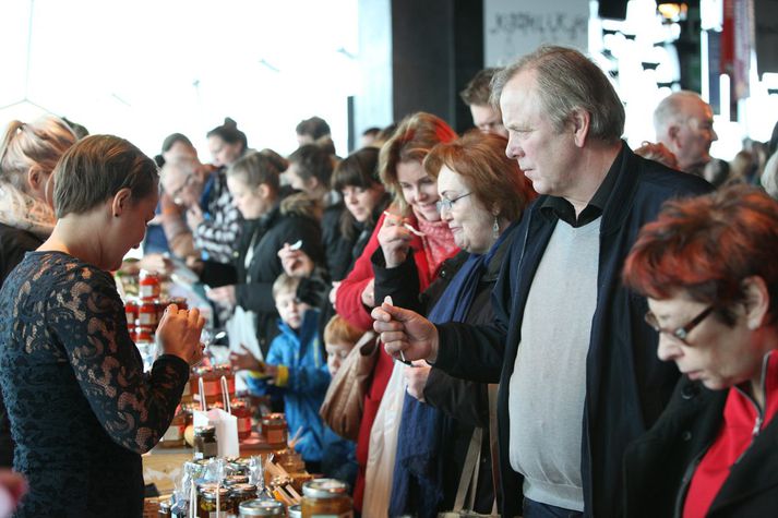 Vel hefur verið mætt á Matarmarkaði Búrsins í gegnum tíðina og fólk látið vel af.