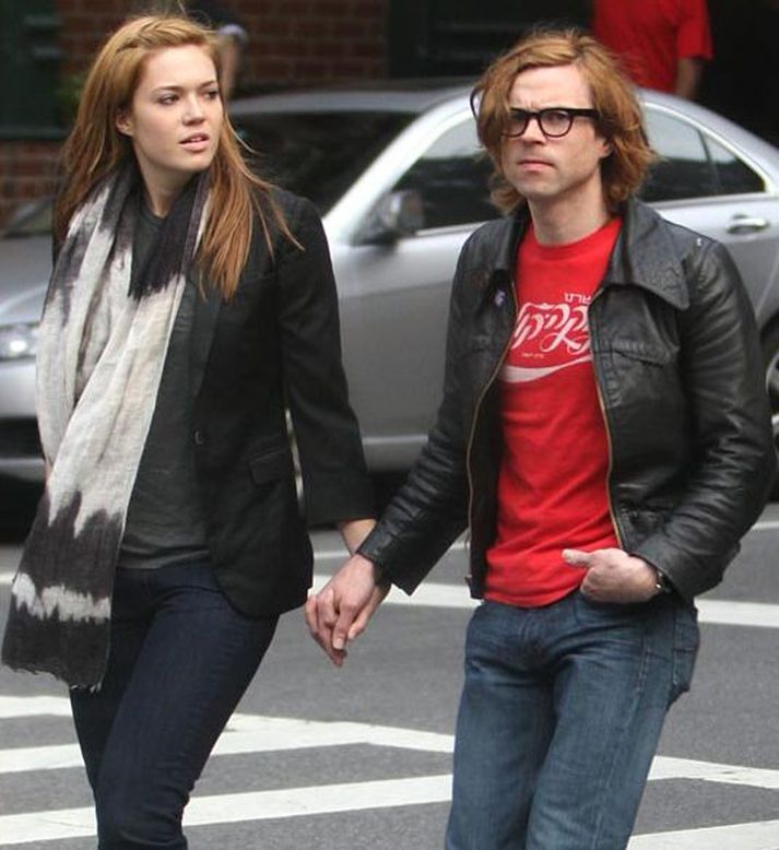 Mandy Moore og Ryan Adams.